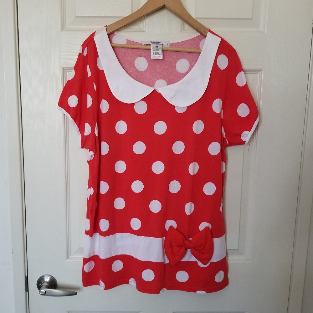 Disney Parks Exclusive Minnie Mouse Top size XXL